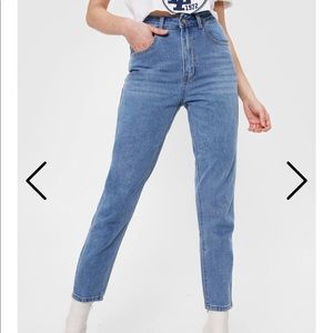 Nasty Gal high-waisted mom jeans | size 6